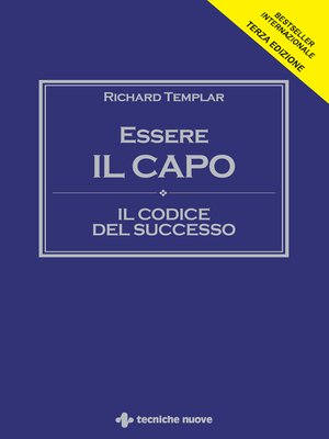 cover image of Essere il capo III edizione
